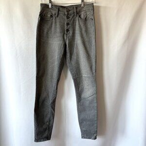 Banana Republic Women's Grey Denim High Rise Skinny Jeans Size 27/4